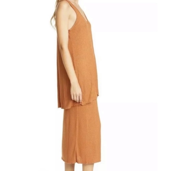 Free People Beach Ribbed Two Piece Set - Picture 2 of 8